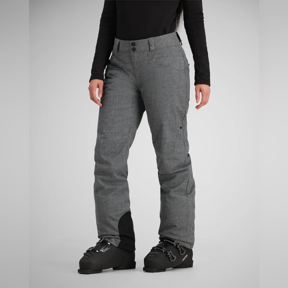 NWT Obermeyer Malta Snow Pants Women’s Size 6 Short Charcoal Graphite Grey